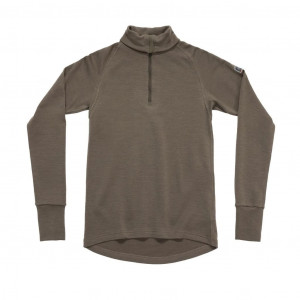 Devold Expedition Merino 235 Z.Neck Woman - Tarmac