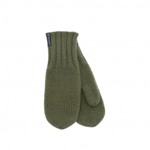 Devold Nansen Wool Mitten in pure new wool-Olive