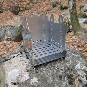 Fabogliss Plaque de fond pour réchaud à bois
