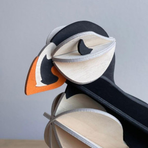 Macareux moine en bois Lovi Puffin