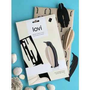Manchot en bois Lovi Penguin