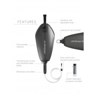 Filtre à eau Lifestraw Flex Gravity Water filter system 3L