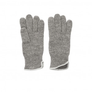 Warm gloves made from 100% pure new wool Devold Wool Glove - Gris Clair/Grey Melange