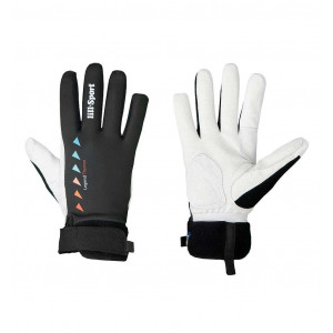 Warm synthetic leather gloves Lillsport Legend Thermo-Black