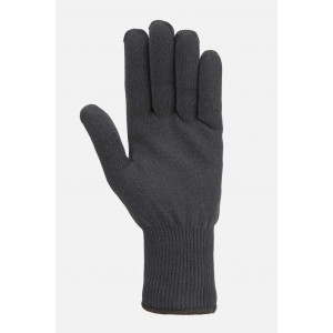 Gants chauds et légers en Thermolite® Rab Stretch Knit Gloves-Noir