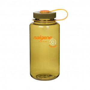 Nalgene Wide Mouth Sustain Water Bottle 1L - Olive