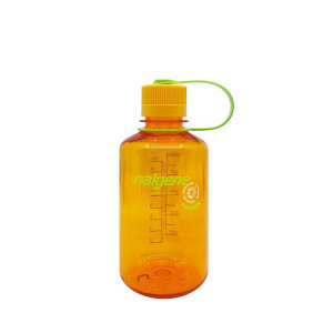 Nalgene Narrow Mouth Sustain Water Bottle 0.5L - Clementine