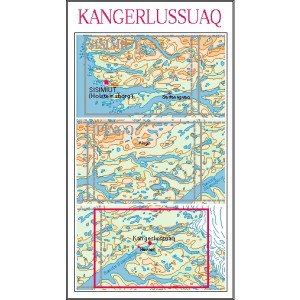 N° 8 – Kangerlussuaq – Groenland Ouest – Carte de randonnée - 1 :100 000