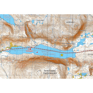 Halti Kilpisjärvi Pältsan 1:50 000 / 1:25 000