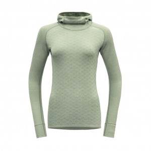 Soft, comfortable underwear Devold Kvitegga Merino 230 Hoodie Woman-Raw White