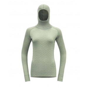Soft, comfortable underwear Devold Kvitegga Merino 230 Hoodie Woman-Raw White