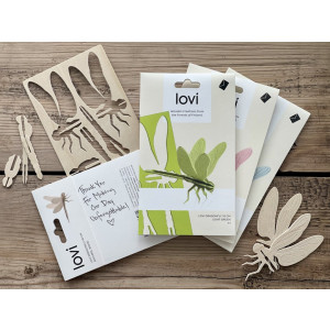 Libellule en bois Lovi Dragonfly