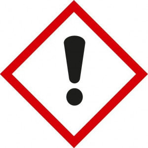 GHS07 - Exclamation Mark: Health hazard/Hazardous to the ozone layer
