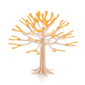 Arbre de saisons en bois Lovi Season Tree Jaune / Yellow