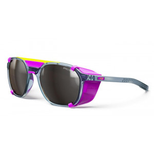 Julbo Slack Cover Translucide brillant - Bleu / Rose Fluo // Translucent gloss - Blue / Fluorescent Pink