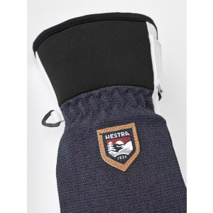 Warm, robust leather mittens Hestra Army Leather Patrol Mitt-Bleu Marine/Navy