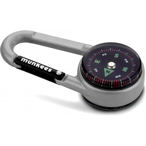 Munkees Carabiner Compass with Thermometer