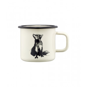 Tasse en émail Muurla Enamel Mug 3,7dl Renard / Fox