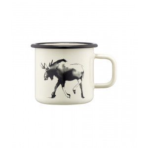 Tasse en émail Muurla Enamel Mug 3,7dl Elan / Elk