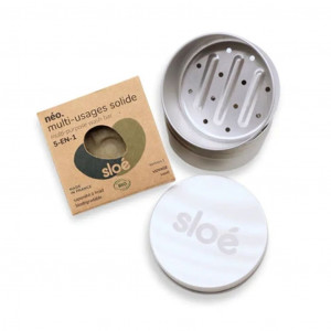 Sloé Nomadic 2-in-1 round soap box