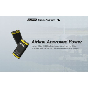 Nitecore NC10000 Highland Power Bank