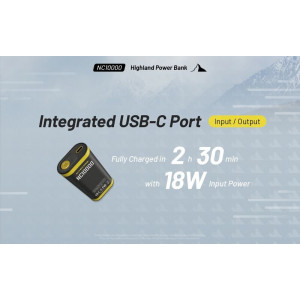 Nitecore NC10000 Highland Power Bank