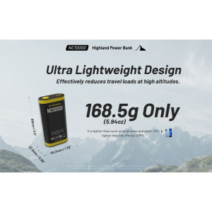 Nitecore NC10000 Highland Power Bank