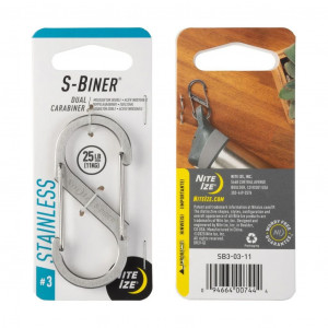 Nite Ize S-Biner Stainless Steel Dual Carabiner