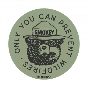 NoSo Patch Logo - Smokey Bear Heritage