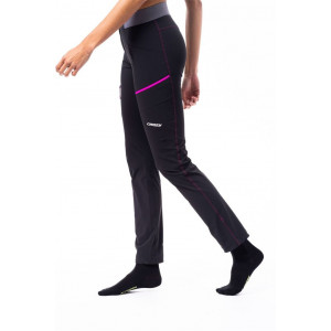 Ultra-lightweight and breathable hiking trousers Crazy Pant Traverse Woman - Pop