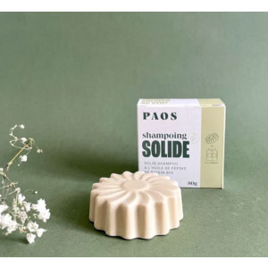 Paos Solid Shampoo with organic grape seed oil