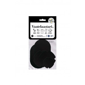 All-textile repair patches FabPatch Stretch Yönmusta-Noir