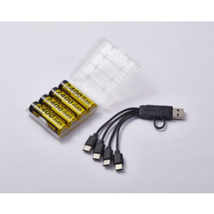 Nitecore Pack 4x Batteries NH2400