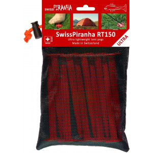 Piquet de tente de camping SwissPiranha RT150 - 15 cm