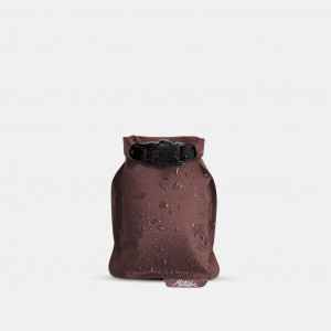 Waterproof, breathable soap bag Matador Flatpak Soap Bar Case - Bordeaux
