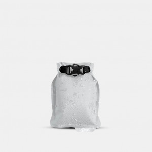Waterproof, breathable soap bag Matador Flatpak Soap Bar Case - Gris clair/white