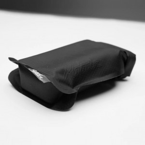 Waterproof, breathable soap bag Matador Flatpak Soap Bar Case - Gris foncé/Charcoal