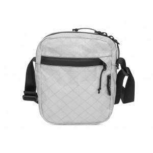 Lightweight, highly resistant pouch Liteway Messenger Max Bag Ultra-Blanche/White
