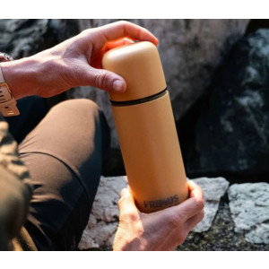 Lightweight insulated bottle Primus Classic Light Vacuum Bottle  - Jaune/Stone Gold