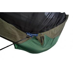 Hammock with mosquito net and mattress spaceTicket To The Moon Pro Mat Hammok - Vert Forêt