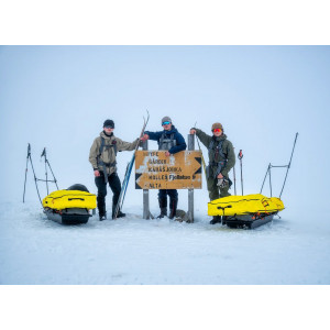 Pulka Fjellpulken Transport 155 + Bac de transport