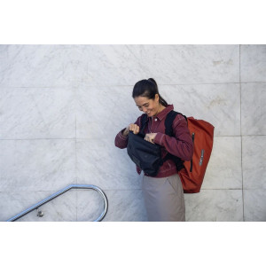 Lightweight, robust and waterproof travel bag Ortlieb Duffle Lite - Orange/Roiboos