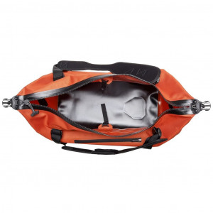 Lightweight, robust and waterproof travel bag Ortlieb Duffle Lite - Orange/Roiboos