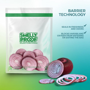 Smelly Proof Heavy-Duty Storage Bags Variety Pack - Set of 4