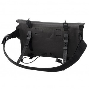 Small, lightweight, waterproof bikepacking bag Ortlieb Velo-Sling - Noir/Black Matt