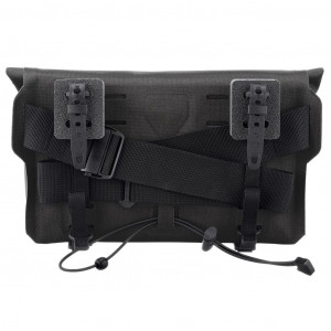Small, lightweight, waterproof bikepacking bag Ortlieb Velo-Sling - Noir/Black Matt
