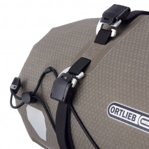 Lightweight, waterproof bikepacking handlebar bag Ortlieb Handlebar-Pack Flex - 15 L - Sand