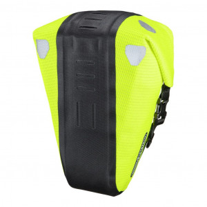 Reflective, lightweight and waterproof saddle bag Ortlieb Saddle-Bag High-Vis - 4,1 L