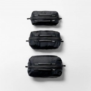 Set of 3 cube-shaped bags Matador Gear Cube 3-pack -Noir