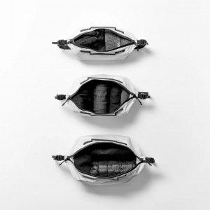 Set of 3 cube-shaped bags Matador Gear Cube 3-pack -Blanc